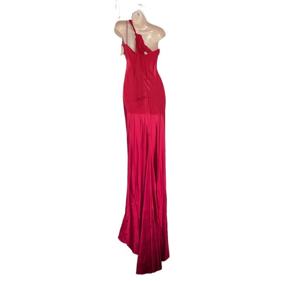 Vintage Warner Brothers Costume Department Satin Dina Bar-el Gown 30's Bias Cut - Picture 12 of 15